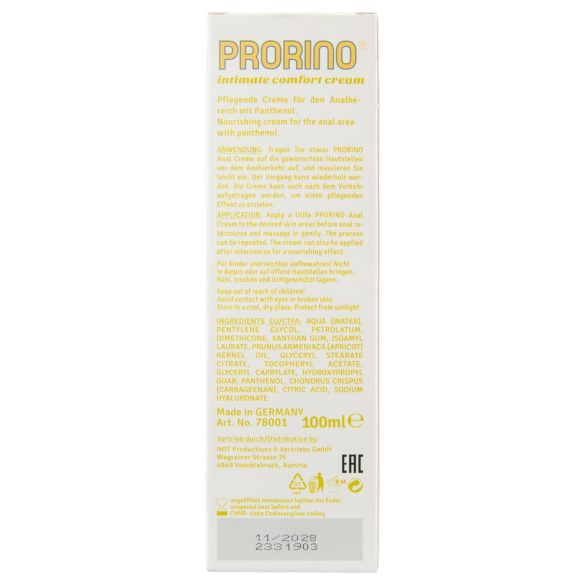 HOT Prorino - anale verzorgingscrème - 100ml