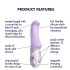 Satisfyer Charming Smile - waterdichte G-spot vibrator (paars)