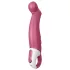 Satisfyer Petting Hippo - oplaadbare waterproof vibrator - siliconen roze