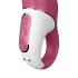 Satisfyer Petting Hippo - oplaadbare, waterdichte vibrator (roze)