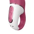 Satisfyer Petting Hippo - oplaadbare, waterdichte vibrator (roze)