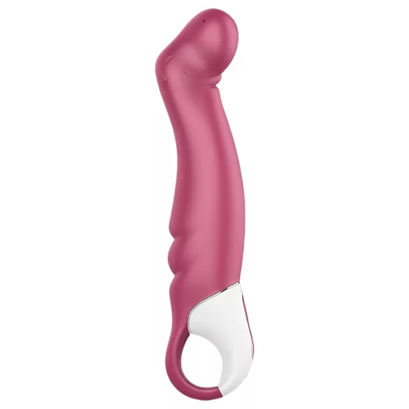 Satisfyer Petting Hippo - oplaadbare waterproof vibrator - siliconen roze