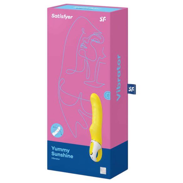 Satisfyer Yummy Sunshine - G-spot vibrator - waterdicht - geel