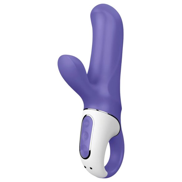 Satisfyer Magic Bunny - vibrator met clitorisstimulator - waterdicht - blauw