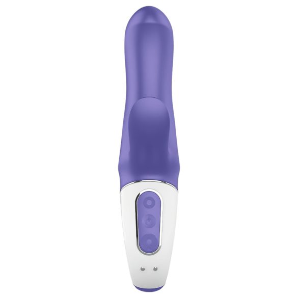 Satisfyer Magic Bunny - vibrator met clitorisstimulator - waterdicht - blauw