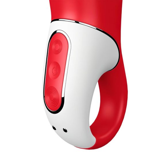 Satisfyer Power Flower - vibrator - oplaadbaar en waterdicht - rood