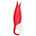 Satisfyer Power Flower - vibrator - oplaadbaar en waterdicht - rood