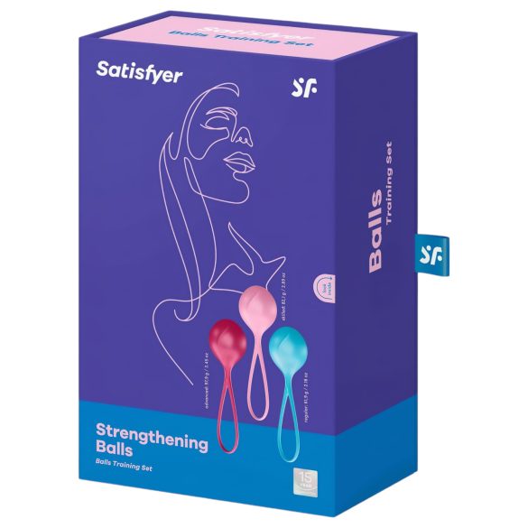 Satisfyer Verstevigingsballen - Kegelbal Set (3-delig)