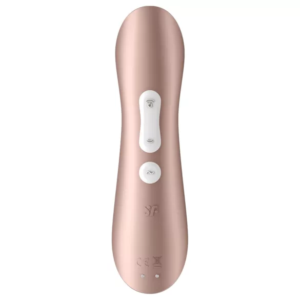 Satisfyer Pro 2+ - clitorisstimulator vibrator - oplaadbaar - bruin