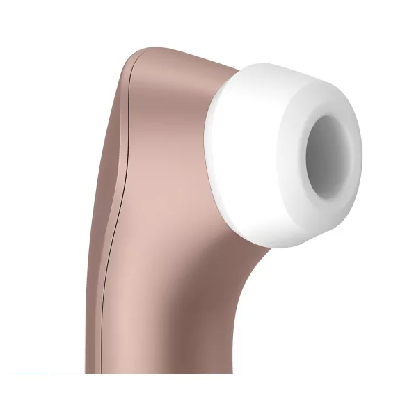 Satisfyer Pro 2+ - clitorisstimulator vibrator - oplaadbaar - bruin