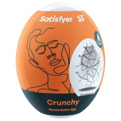 Satisfyer - Egg masturbator - Crunchy textuur - 1 stuk