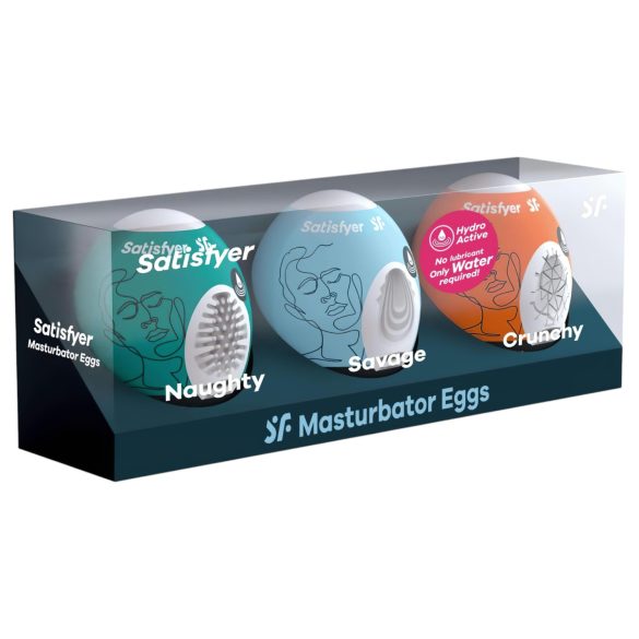 Satisfyer Egg NSC - eimasturbator set (3 stuks)