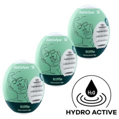 Satisfyer Egg Riffle - masturbatorei set - 3 stuks