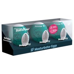   Satisfyer Egg Naughty - masturbatorei set - siliconen - 3 stuks