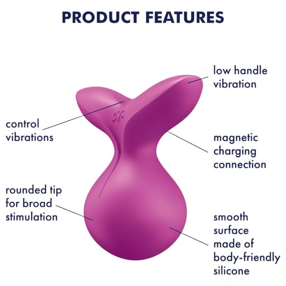 Satisfyer Viva la Vulva 3 - clitoris vibrator (paars)
