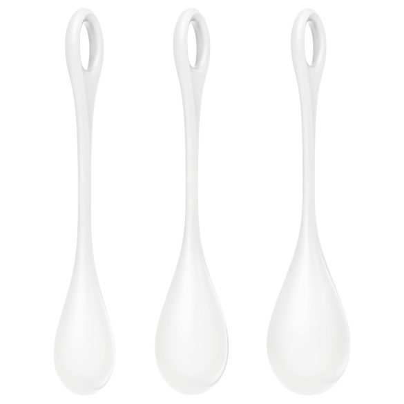 Satisfyer - yoni balletjes set - 3-delig - wit