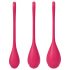 Satisfyer Yoni Power 1 - Kegelballen set - 3 stuks - rood