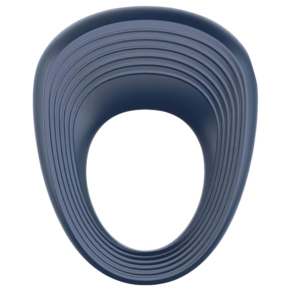 Satisfyer Power Ring - waterdichte vibrerende penismantel (grijs)