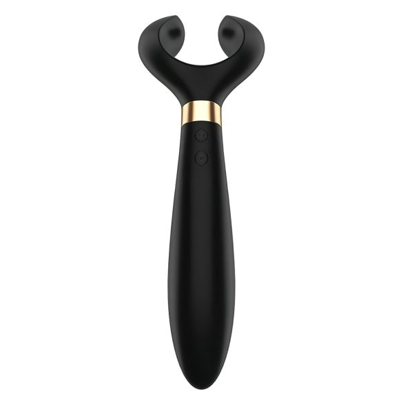Satisfyer Endless Fun - oplaadbare, waterdichte partner vibrator (zwart)