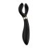 Satisfyer Endless Fun - oplaadbare, waterdichte partner vibrator (zwart)