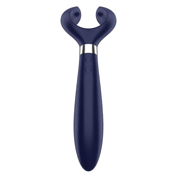 Satisfyer Endless Fun - oplaadbare waterdichte paren vibrator - blauw