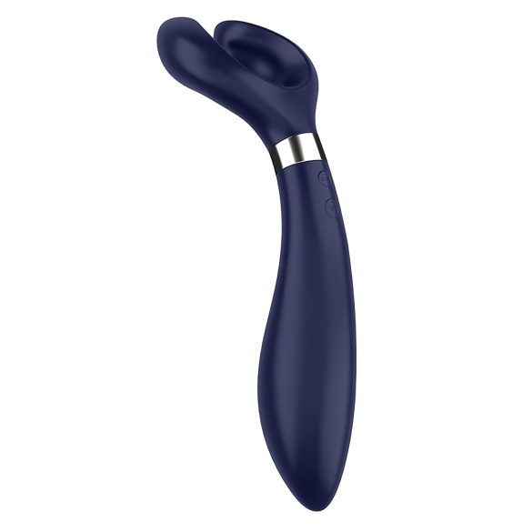 Satisfyer Endless Fun - oplaadbare waterdichte paren vibrator - blauw
