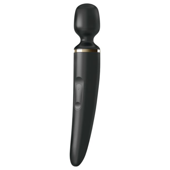 Satisfyer Wand-er Woman - massage vibrator - waterdicht - zwart