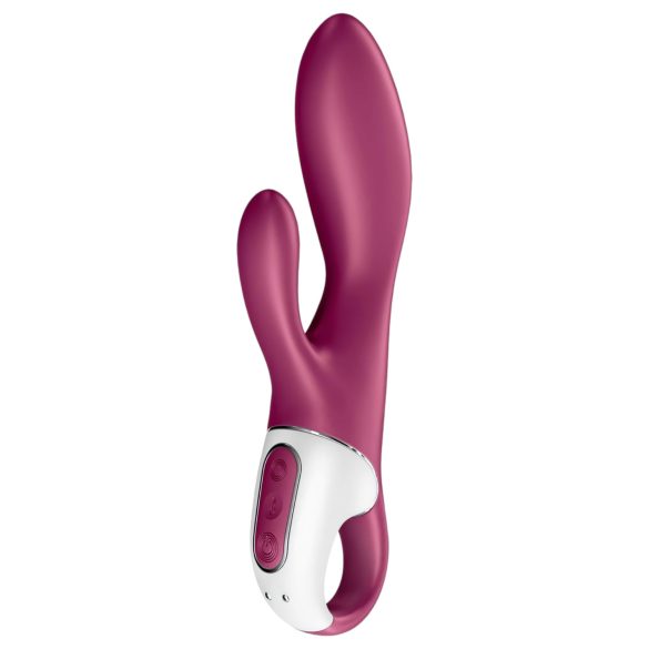 Satisfyer Heated Affair - verwarmde clitoris vibrator met arm - rood