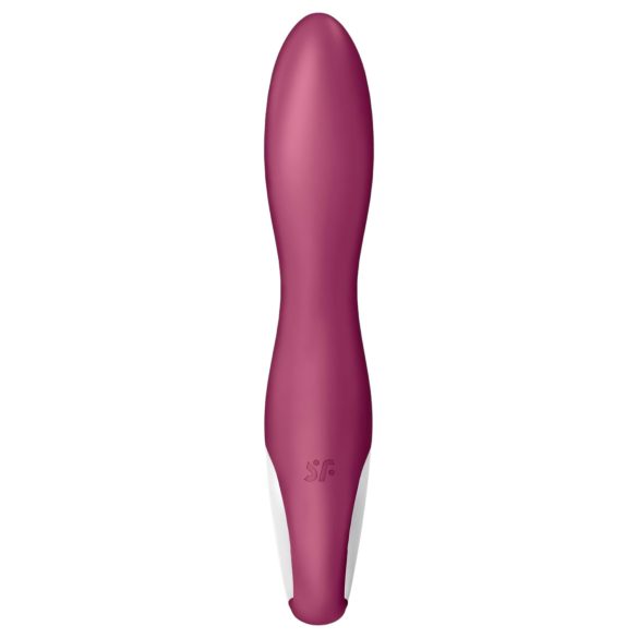 Satisfyer Heated Affair - verwarmde clitoris vibrator met arm - rood