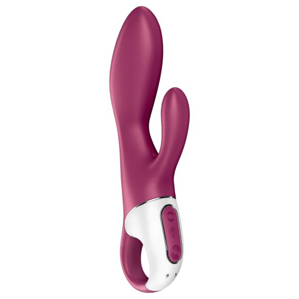 Satisfyer Heated Affair - verwarmde clitoris vibrator met arm - rood