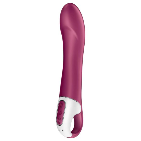 Satisfyer Big Heat - G-spot vibrator met verwarming - oplaadbaar - rood