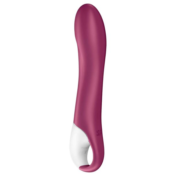 Satisfyer Big Heat - G-spot vibrator met verwarming - oplaadbaar - rood