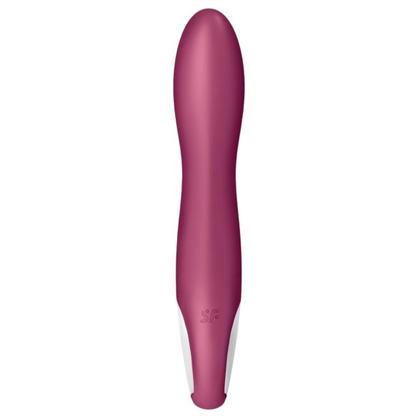 Satisfyer Big Heat - G-spot vibrator met verwarming - oplaadbaar - rood