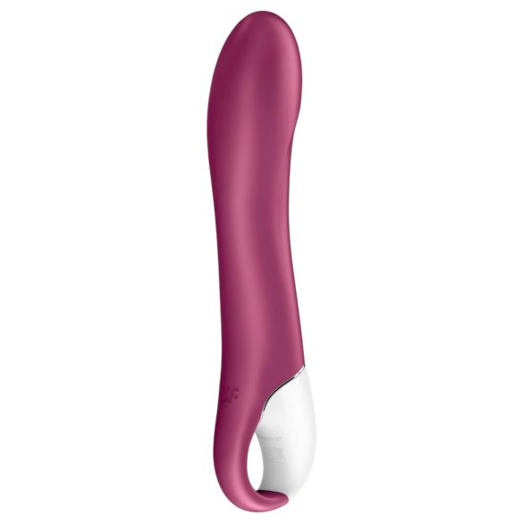 Satisfyer Big Heat - G-spot vibrator met verwarming - oplaadbaar - rood