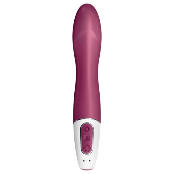 Satisfyer Big Heat - G-spot vibrator met verwarming - oplaadbaar - rood