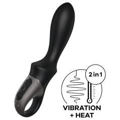   Satisfyer Heat Climax - slimme verwarmende anaal vibrator (zwart)