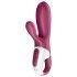 Satisfyer Hot Bunny - slimme verwarmde clitoris vibrator (rood)