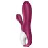 Satisfyer Hot Bunny - slimme verwarmde clitoris vibrator (rood)