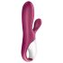 Satisfyer Hot Bunny - slimme verwarmde clitoris vibrator (rood)
