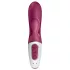 Satisfyer Hot Bunny - App-gestuurde verwarmde vibrator met clitorisstimulator (rood)