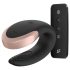 Satisfyer Double Love - slimme, draadloze koppelsvibrator (zwart)