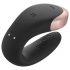 Satisfyer Double Love - slimme, draadloze koppelsvibrator (zwart)