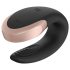 Satisfyer Double Love - slimme, draadloze koppelsvibrator (zwart)