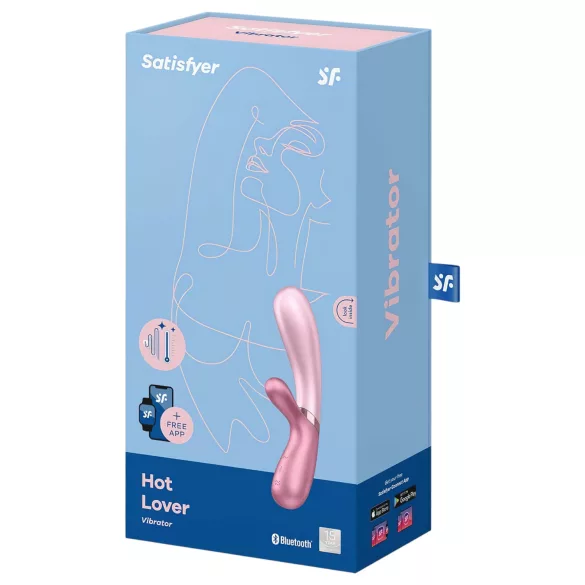 Satisfyer Hot Lover - App-gestuurde vibrator (roze)