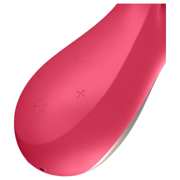 Satisfyer Mono Flex - vibrator - waterproof - rood