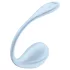 Satisfyer Smooth Petal - draagbaar app-gestuurd vibrerend ei (blauw)