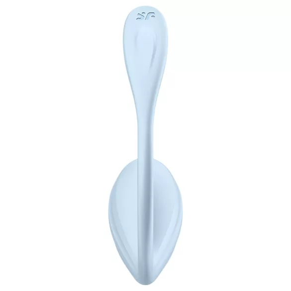 Satisfyer Smooth Petal - draagbaar app-gestuurd vibrerend ei (blauw)