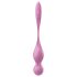 Satisfyer Love Birds 1 - slimme vibrerende geishaballetje - siliconen roze