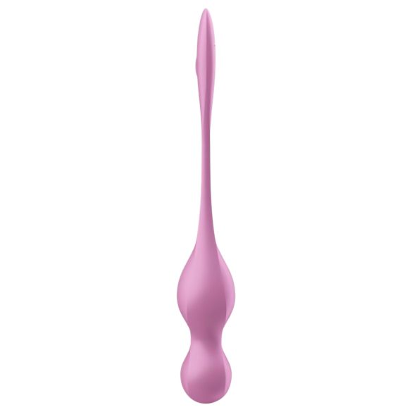 Satisfyer Love Birds 1 - slimme vibrerende geishaballetje - siliconen roze