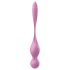 Satisfyer Love Birds 1 - slimme vibrerende geishaballetje - siliconen roze
